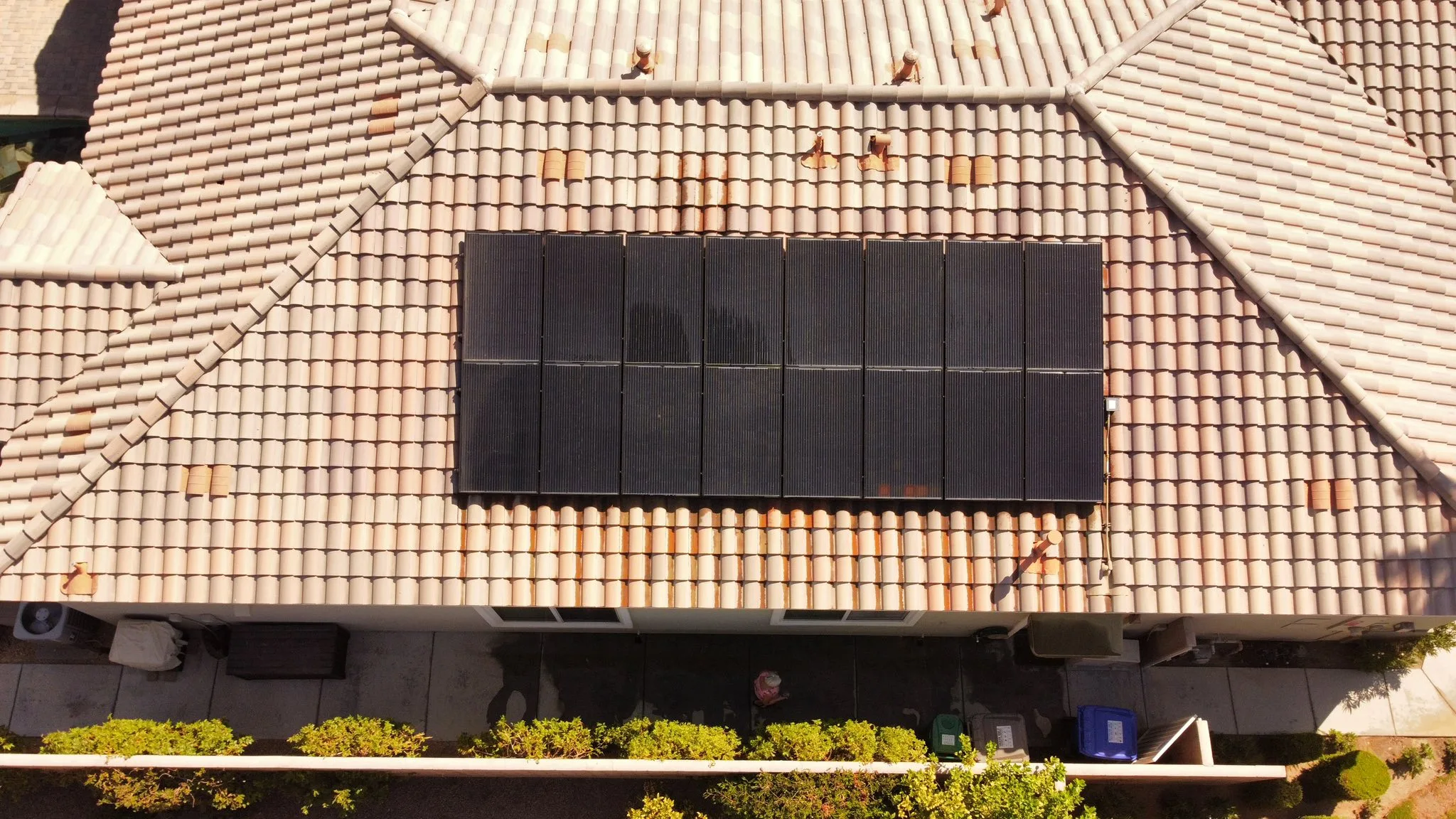 DronePower1 job after the clean — Coachella Valley · Residential